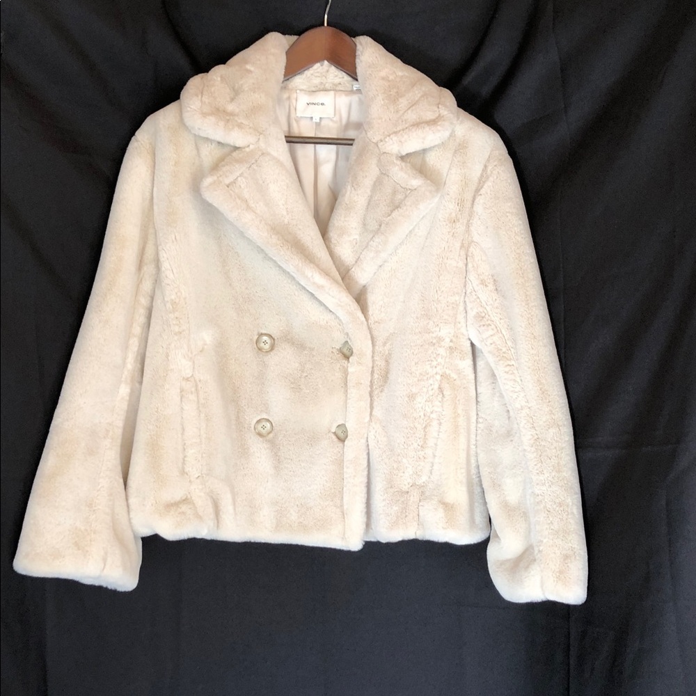 NWOT - Vince Faux Fur Jacket for Women - Picture 1 of 9